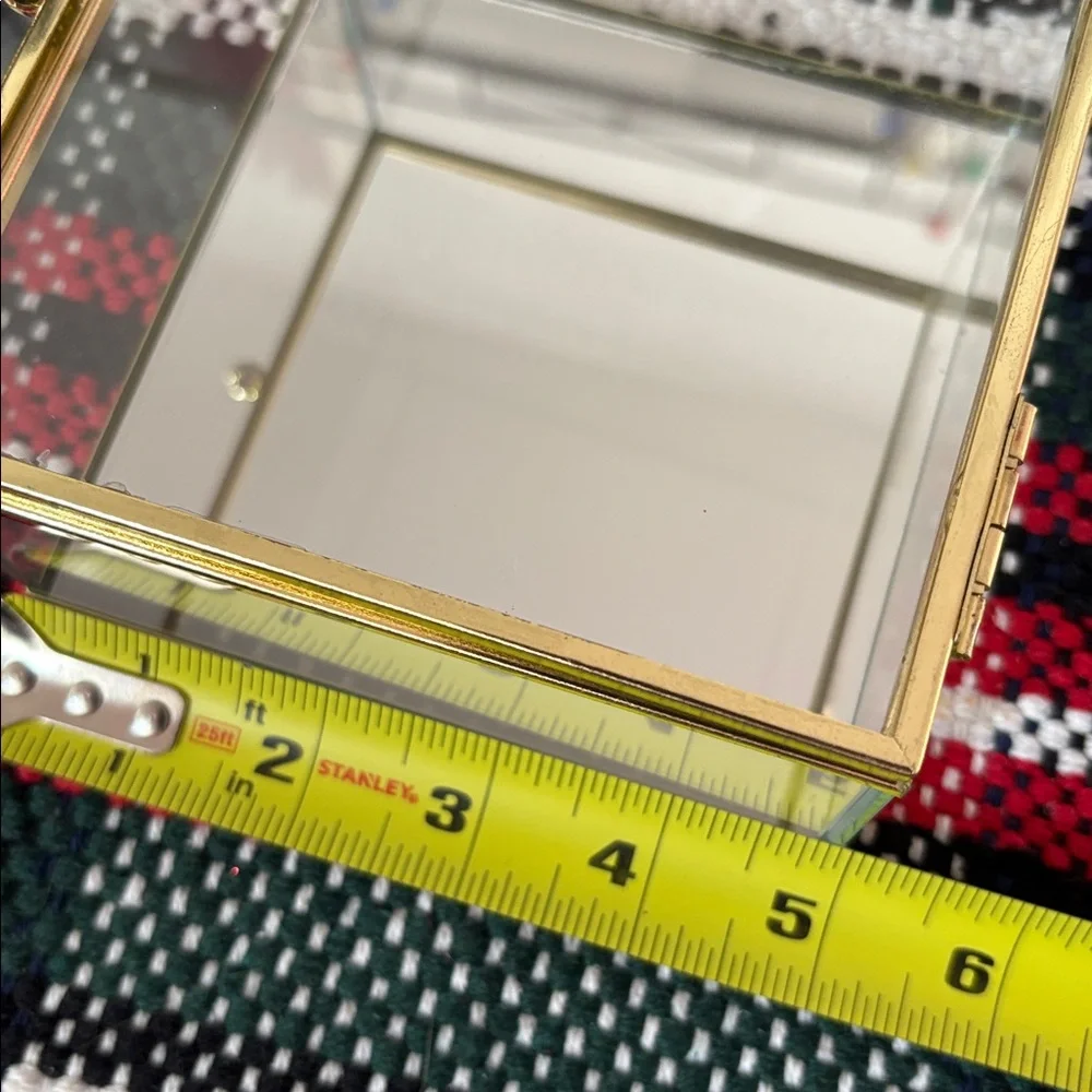 🆕Mirrored Vanity Tray And Trinket Box